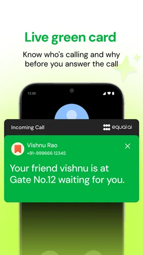 Equal AI - AI Call Assistant screenshot
