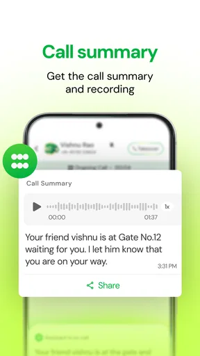 Equal AI - AI Call Assistant screenshot