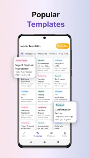 AI Email Writer - AI Assistant screenshot