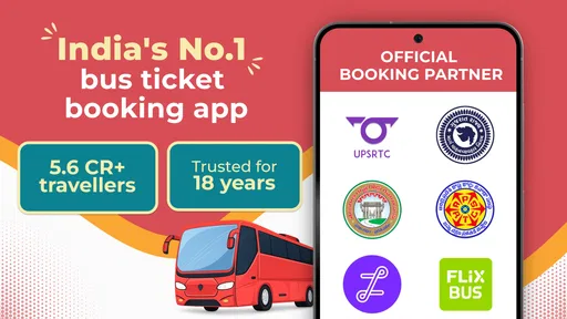 redBus Book Bus, Train Tickets screenshot