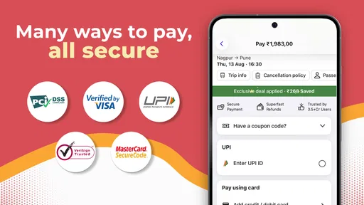 redBus Book Bus, Train Tickets screenshot