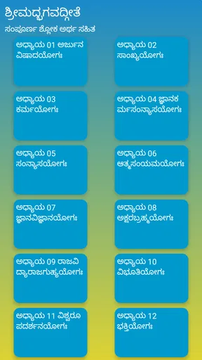 ಶ್ರೀ ಭಗವದ್ಗೀತೆ ಶ್ಲೋಕ ಅರ್ಥಸಹಿತ screenshot