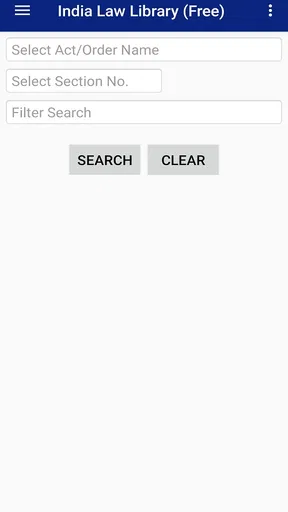India law Library (Law App) screenshot