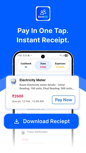 RentOk Tenant App screenshot