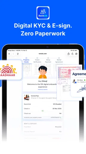 RentOk Tenant App screenshot