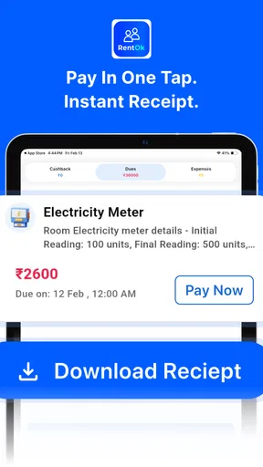 RentOk Tenant App screenshot