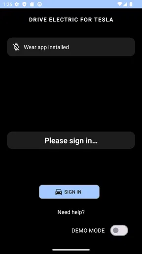 DRIVE Electric for Tesla screenshot