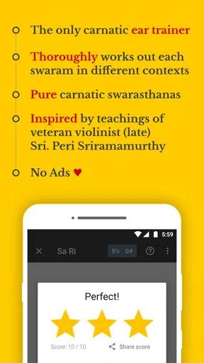 Sadhakam: Swara Gnanam Trainer screenshot