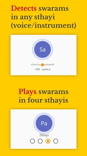 Shruti Carnatic Tuner screenshot