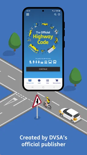 Official DVSA Highway Code screenshot