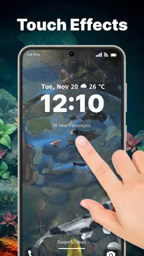 3D Fish Aqua Live Wallpaper screenshot