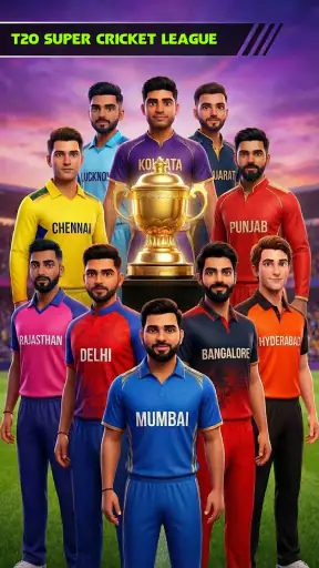 3D क्रिकेट गेम T20 T10 screenshot