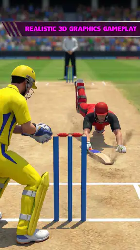 3D क्रिकेट गेम T20 T10 screenshot