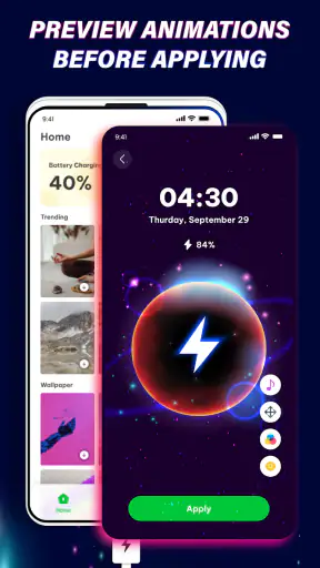 4D बैटरी चार्ज एनीमेशन screenshot