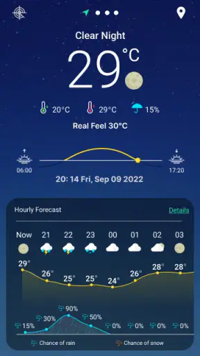 9Weather: मौसम पूर्वानुमान screenshot