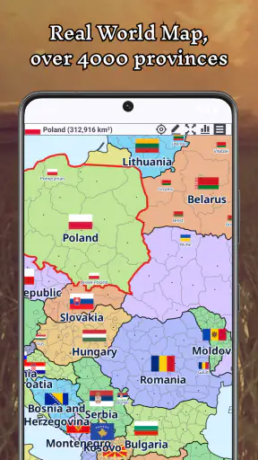 A+ World Map Editor Sandbox screenshot