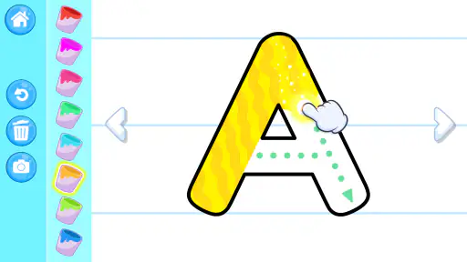 ABC Tracing alphabets for kids screenshot