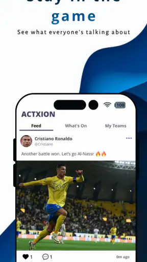 ACTXION: Football Fan Voice screenshot