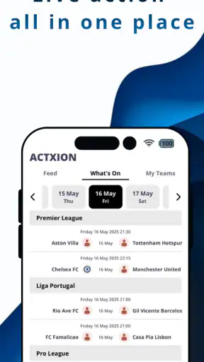 ACTXION: Football Fan Voice screenshot