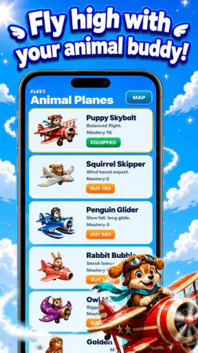 Aero Launch: Animal Sky screenshot