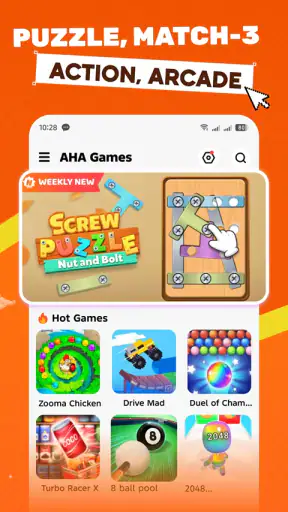 AHA Games: 10K+ Offline Games screenshot