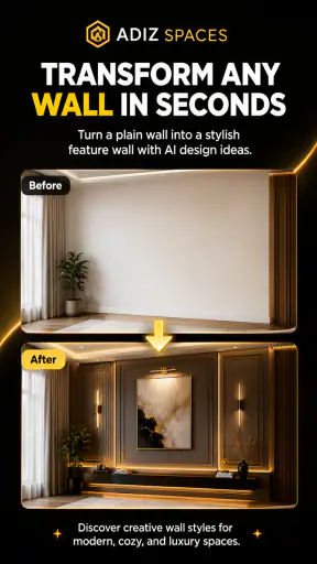 AI Interior Design: Adiz Space screenshot