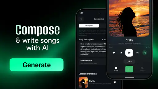 AI Music & Song Generator screenshot