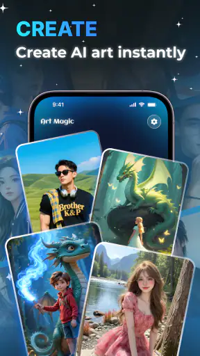 AI Photo Generator: Art & Face screenshot