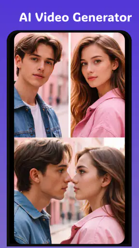 AI Video Maker&AI Kiss-Videme screenshot