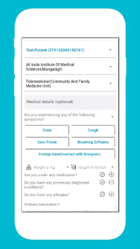 AIIMS Mangalagiri e-Paramarsh screenshot