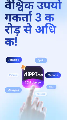 AiPPT- एआई प्रेजेंटेशन मेकर screenshot