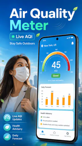 Air Quality Index: AQI Tracker screenshot