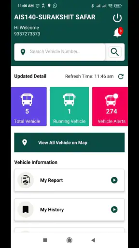 AIS140-SurakshitSafar screenshot