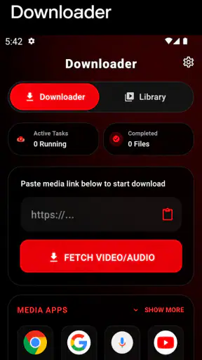 All Video & Audio Downloader screenshot