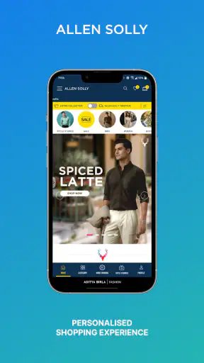 Allen Solly Shopping App screenshot
