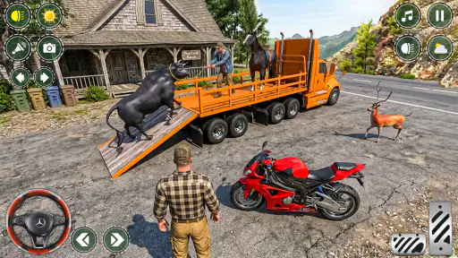 Animal Transporter:cargo truck screenshot