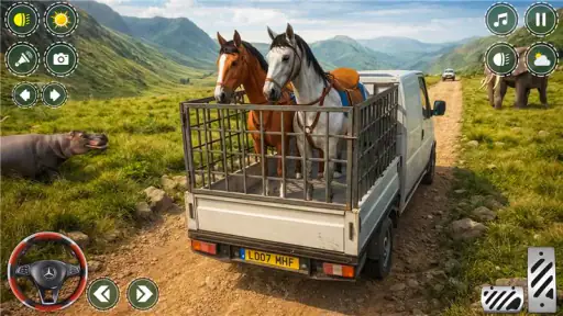 Animal Transporter:cargo truck screenshot