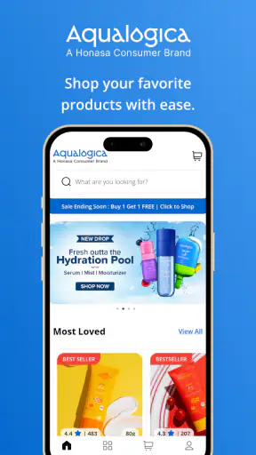 Aqualogica: Skin care Shopping screenshot