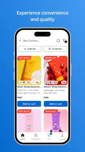 Aqualogica: Skin care Shopping screenshot