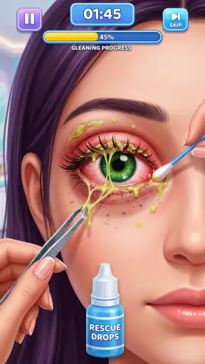ASMR स्किनकेयर परफेक्ट मेकअप screenshot