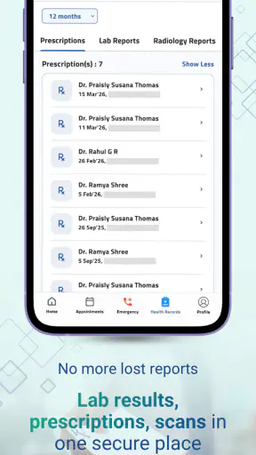 Aster Health screenshot