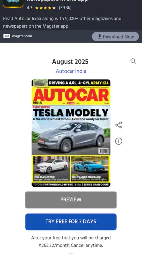Autocar India by Magzter screenshot