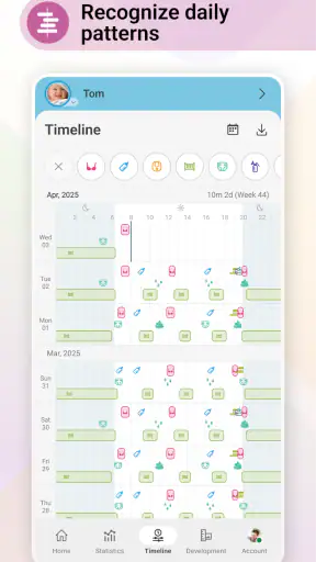 Baby Daybook - Newborn Tracker screenshot