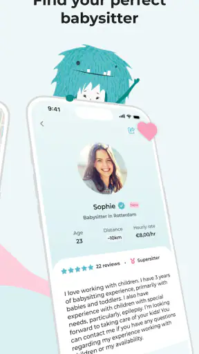 Babysits - बेबीसिटर्स ढूँढें screenshot