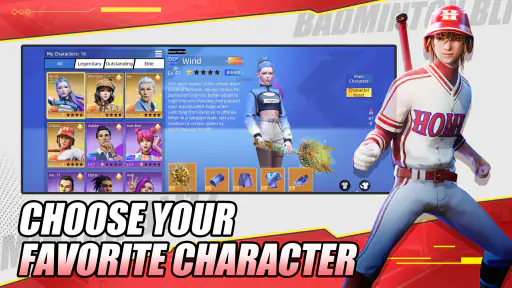 Badminton Blitz - PVP online screenshot