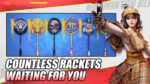 Badminton Blitz - PVP online screenshot