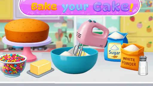 Bakery Chef Cake Cooking Games screenshot