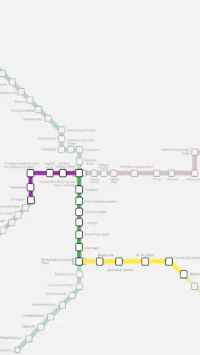 Bangalore Metro Route Map Fare screenshot