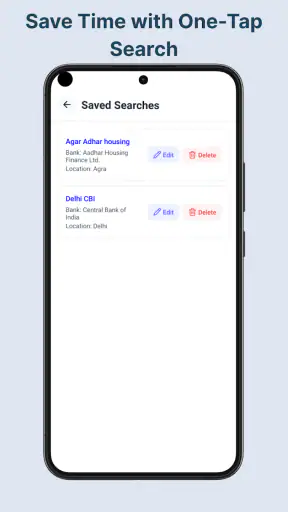 Bank auction & NPA properties screenshot