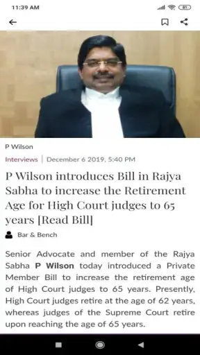 Bar & Bench - Legal News screenshot